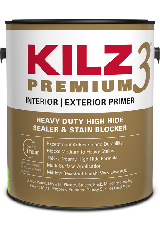 KILZ 3 Premium Interior and Exterior Primer can